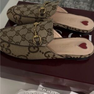 Gucci Women's Princetown Mules Jumbo GG